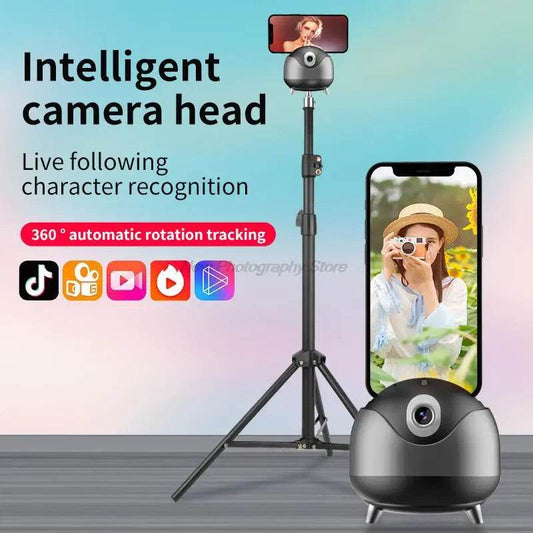 Q8 AI Auto Face Tracking Rotation Gimbal Stabilizer HolderThe Q8 AI Auto Face Tracking Rotation Gimbal Stabilizer Holder is a revolutionary device designed for content creators and vloggers who demand excellence in video pr1724Q8 AI Auto Face Tracking Rotation Gimbal Stabilizer Holder