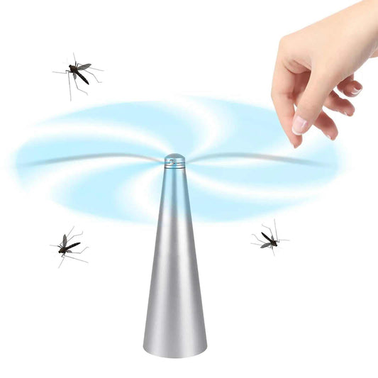 Mosquito Repeller FanSay goodbye to pesky flies and annoying bugs ruining your meals with the Fly Repeller Fan! This innovative table fan not only keeps you cool but also doubles as a hi1724Mosquito Repeller Fan