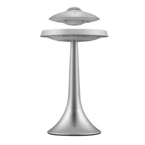 Levitating UFO Bluetooth Speaker LampThe Levitating UFO bluetooth Speaker Lamp is out of this Galaxy! Alien spaceship floating effortlessly above it's base while providing you with smooth lighting and m1724Levitating UFO Bluetooth Speaker Lamp