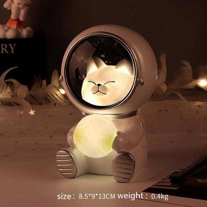 Astronaut Pet LED Night LightYou can place these in any room and won’t have to worry about getting distracted or losing sleep as the light is bright enough to see, but not bright enough to distr1724Astronaut Pet LED Night Light