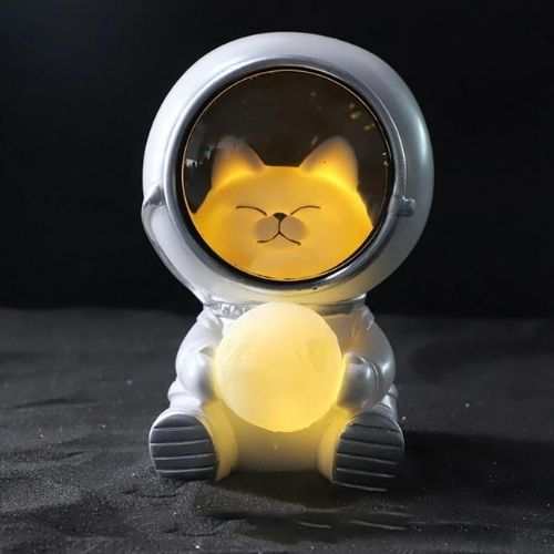 Astronaut Pet LED Night LightYou can place these in any room and won’t have to worry about getting distracted or losing sleep as the light is bright enough to see, but not bright enough to distr1724Astronaut Pet LED Night Light