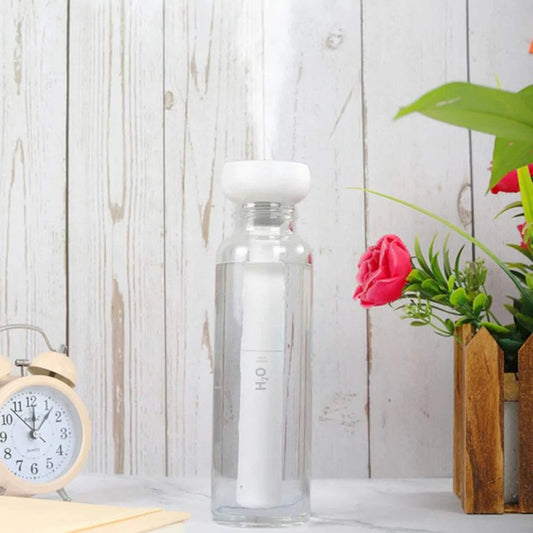 Portable Air Humidifier for BottleThis is a portable mini humidifier that will accompany you everywhere, in order to promote better air circulation and help you breathe more efficiently. The goal is 1724Portable Air Humidifier