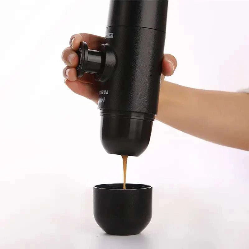 Portable Manual Espresso MakerEmbrace the world of coffee without boundaries with the Portable Manual Espresso Maker. Specifically designed for those on the go, this compact espresso maker is the1724Portable Manual Espresso Maker