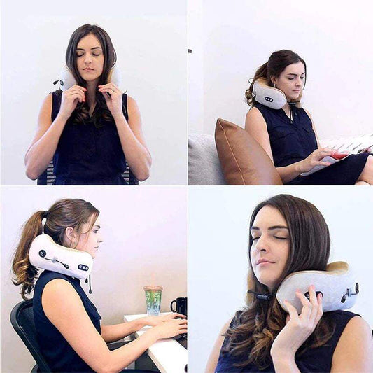 U Shaped Neck Massager PillowExperience ultimate relaxation with our Neck Massager U-Shaped Pillow – the ultimate fusion of comfort and therapeutic benefits for your neck and shoulders. Expertly1724Shaped Neck Massager Pillow