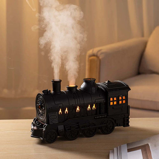Train Air HumidifierExperience the perfect blend of style and functionality with this Train Air Humidifier Ultrasonic Aromatherapy Diffuser. Designed to resemble a classic train, this d1724Train Air Humidifier