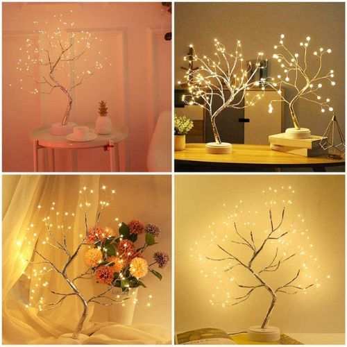 LED TreeEnhance the ambiance of your home with the Bonsai style design and natural tree shape of this LED Tree. Its flexible branches allow you to easily adjust the shape to1724LED Tree