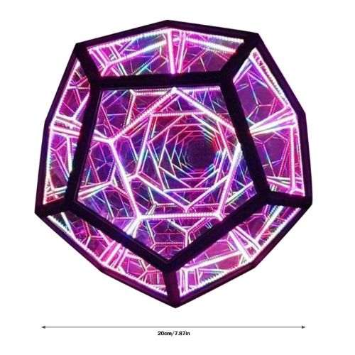 Infinity Night LightExperience the Infinity Dodecahedron Color Art Night Light, where you can immerse yourself in a never-ending world of dynamic geometry and vibrant colors. The wirele1724Infinity Night Lightlighting