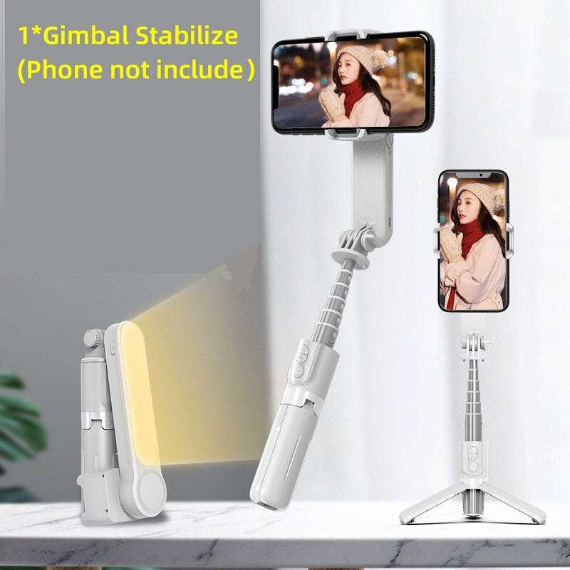 Handheld Gimbal Stabilizer Selfie Stick L09Transform your mobile photography game with the L09 Gimbal Stabilizer Selfie Stick for iPhone, Xiaomi, and other compatible devices. This incredible device, crafted 1724Handheld Gimbal Stabilizer Selfie Stick L09