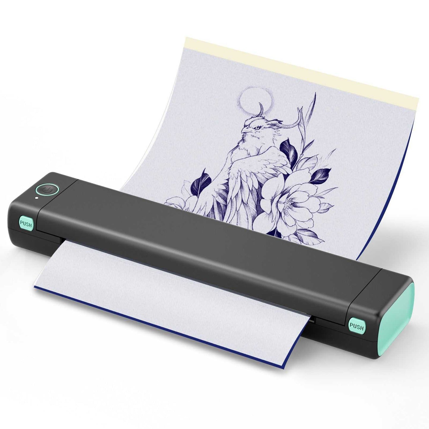Portable Inkless PrinterThe M08F A4 Paper Portable Thermal Printer is a game-changer for printing on the go! This compact, inkless device is the ultimate companion for your busy lifestyle, 1724Portable Inkless Printer