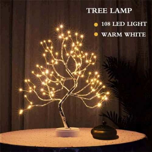 LED TreeEnhance the ambiance of your home with the Bonsai style design and natural tree shape of this LED Tree. Its flexible branches allow you to easily adjust the shape to1724LED Tree