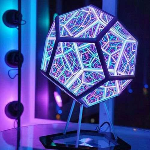 Infinity Night LightExperience the Infinity Dodecahedron Color Art Night Light, where you can immerse yourself in a never-ending world of dynamic geometry and vibrant colors. The wirele1724Infinity Night Lightlighting