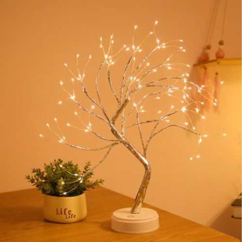 LED TreeEnhance the ambiance of your home with the Bonsai style design and natural tree shape of this LED Tree. Its flexible branches allow you to easily adjust the shape to1724LED Tree