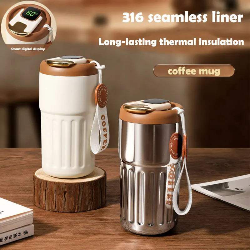 450ml Stainless Steel Coffee MugThis 450ml stainless steel coffee mug is the perfect blend of convenience and style. Crafted with premium 316 stainless steel and a seamless liner, it boasts of dura1724450ml Stainless Steel Coffee Mug
