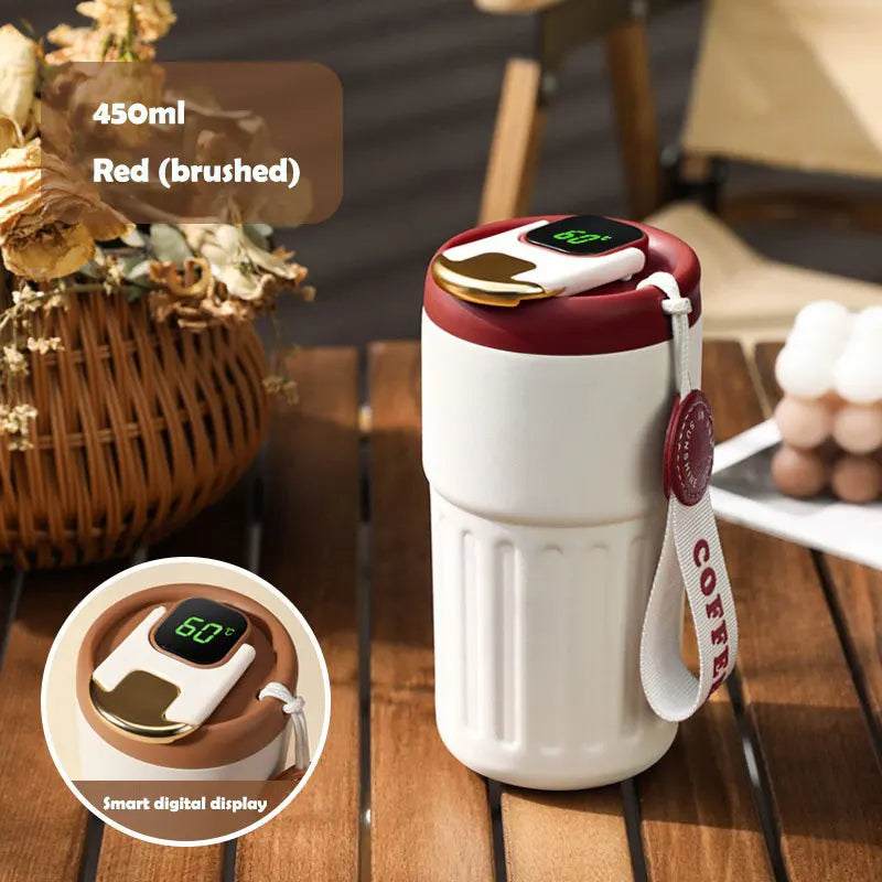 450ml Stainless Steel Coffee MugThis 450ml stainless steel coffee mug is the perfect blend of convenience and style. Crafted with premium 316 stainless steel and a seamless liner, it boasts of dura1724450ml Stainless Steel Coffee Mug