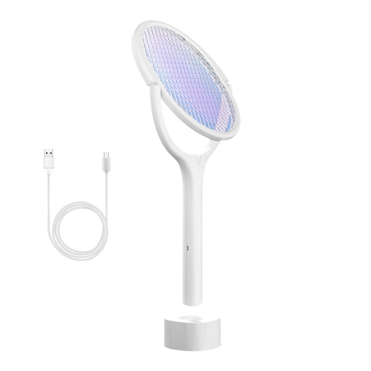 90 Degree Rotatable Mosquito ShockerDiscover the incredible convenience and versatility of our Mosquito Lamp + Mosquito Swatter. This compact yet powerful device operates at 2W and 5V, utilizing a long172490 Degree Rotatable Mosquito Shocker