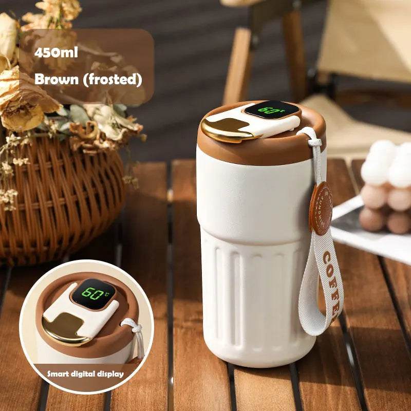 450ml Stainless Steel Coffee MugThis 450ml stainless steel coffee mug is the perfect blend of convenience and style. Crafted with premium 316 stainless steel and a seamless liner, it boasts of dura1724450ml Stainless Steel Coffee Mug