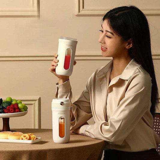 10 Blades Electric Portable BlenderIntroducing the ultimate portable nutrition machine - the 10 Blades Electric Portable Blender. Powered by a built-in lithium-ion battery that charges via USB, this m172410 Blades Electric Portable Blender