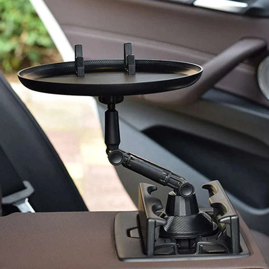 Car Swivel TrayEat comfortably inside your car with this free-hand swivel tray! Made of environmental plastic material, durable, and non-toxic, and ensures maximum strength and dur1724Car Swivel Tray