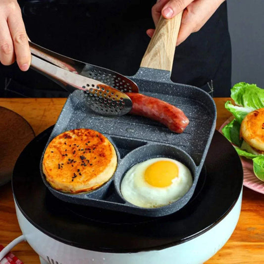 Breakfast Frying PanElevate your cooking experience with our multi-sectional fried egg pan, designed to streamline your breakfast routine and more! Crafted for culinary enthusiasts, thi1724Breakfast Frying Pan