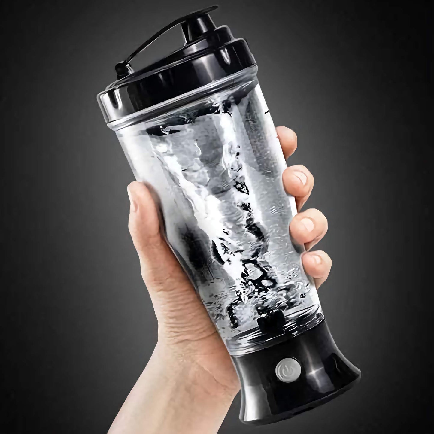 Automatic Protein ShakerTransforming your fitness routine with ease, the Automatic Protein Shaker boasts a food-grade Tritan construction that is safe, BPA-free, and FDA compliant. Experien1724Automatic Protein Shaker