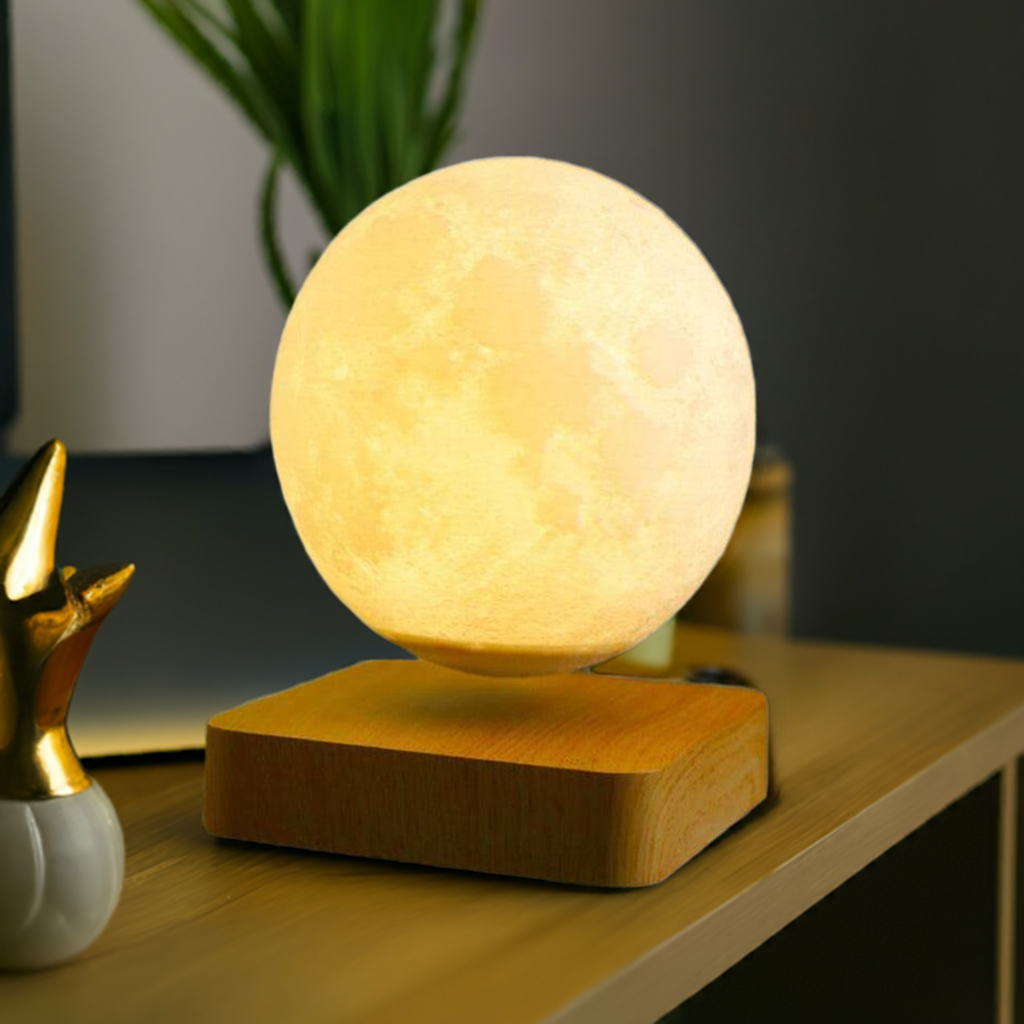 Magnetic Levitating Moon Lamp