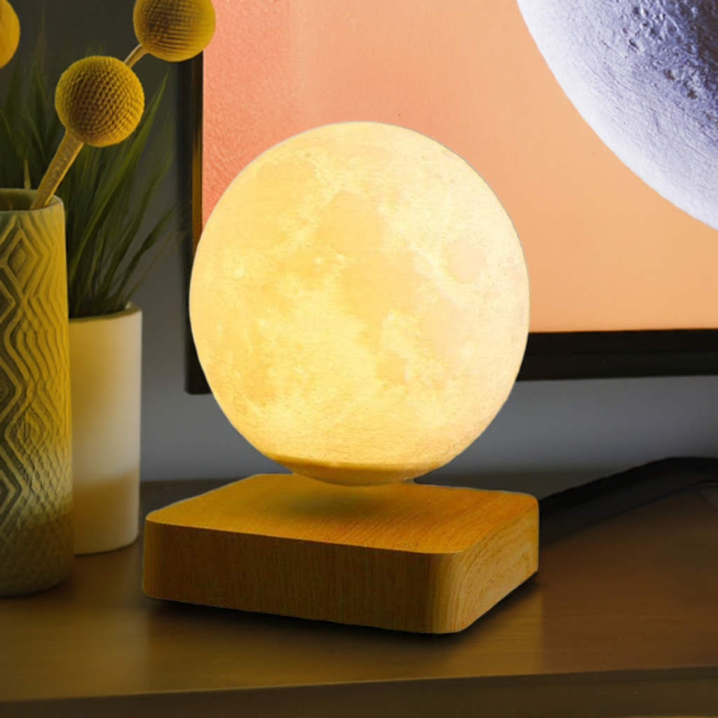 Magnetic Levitating Moon Lamp