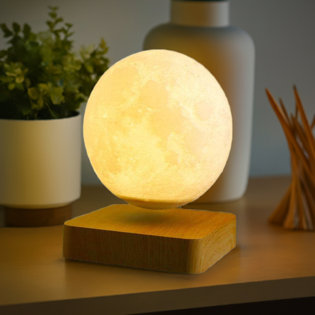 Magnetic Levitating Moon Lamp