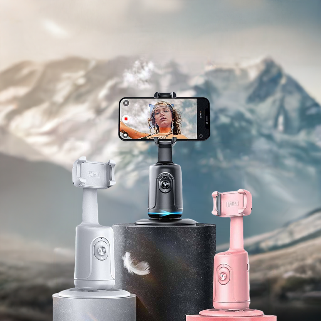 Auto Face Tracking Phone Gimbal with Remote