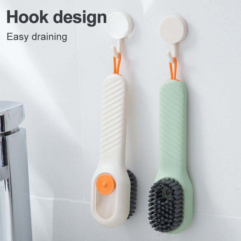 Household Soft Bristle Cleaning Brush with Soap Function