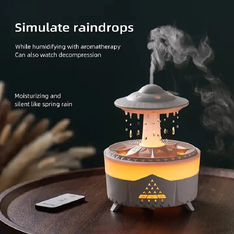 Rain Drop Air Humidifier Essential Oil Diffuser